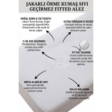 Altın Karma Ultra Soft Sessi̇z 60X120 cm Sıvı Geçi̇rmez Fi̇tted Yatak Koruyucu Alez