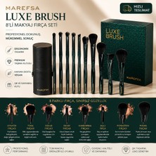 Marefsa Luxe Brush 8'li Profesyonel Makyaj Fırça Seti ve Kutusu