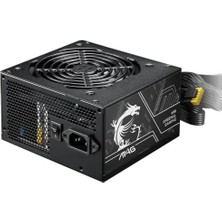 Büyük Pazar Store Msı Mag A650BN Pcıe5 Iı 650W 80+ Bronze Atx 3.1 Pcıe 5.1 Power Supply