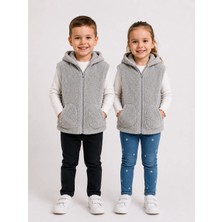 Yelek Unisex Genç Çocuk Welsoft Peluş