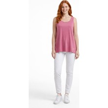 Neden Tekstil Kadın Basic Askılı Pembe Bluz