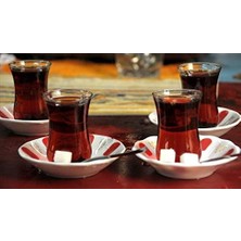 Büyük Pazar Store Klasik Optikli Çay Bardak 12 Adet Çay Bardağı