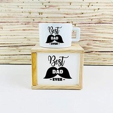 Büyük Pazar Store Ahşap Kutunda Best Dad Kupa Bardak