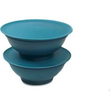 Büyük Pazar Store Allegra Tatlı Kasesi (2) 275 ml Turkuaz/altın Tatlı Kasesi
