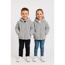 Sweet's Collection Unisex Genç Çocuk Welsoft Peluş Ceket