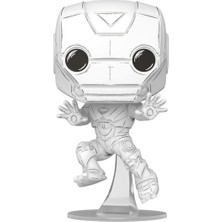 Funko Pop! Marvel: Marvel Sketched - Iron Man - Koleksiyon Figür