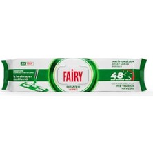 Power Wipes Mop Uyumlu Yer Temizlik Havlusu 50 Yaprak | Beyaz Sabun | Beyaz Sirke & Karbonat | 48 Saat Temizlik Etkili | Iz Bırakmayan Formül