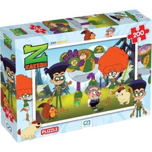 Büyük Pazar Store Z-Takımı  200 Parça 33X48CM Çocuk Puzzle Yapboz