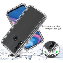 ile Uyumlu Şeffaf Clear Silikon Yüksek Kalite Darbeye Dayanıklı Şık Telefon Kılıfı ( Y9 Prime 2019 / Psmart Z)