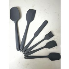 Silikon Spatula (6, Gri, M)