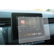 Renault Clio 5 ile Uyumlu 7 Inç Navigasyon Ekran Koruyucu Nano Film