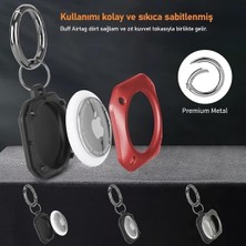 Tagsafe Proshield Taşınabilir Anahtarlık Airtag Uyumlu Kılıf (Black)