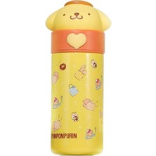 Pompompurin Izolasyonlu Termos Sisesi, 350 ml Kapasite, Sari