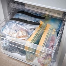 – Sırt Çantaları Risigillabili Istad, 25 Adet 1,2 L + 25 Adet Için 2,5 L, Dondurucu, Gıda Maddeleri, Renk: Mor, Tot. 50 Adet, Plastik, Mor, Confezione Da 1