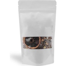 Beyaz Kraft Pencereli Doypack Dik Duran Ambalajlar – 50’li Paket, Şeffaf Pencereli, Kilitli (Ziplock) ve Kolay Açma Çentikli, Çok Amaçlı Gıda Saklama Ambalajı (13X22,5 Cm)
