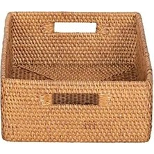 Kouboo 1060121 Laguna Rattan Raf ve Düzenleme Sepeti