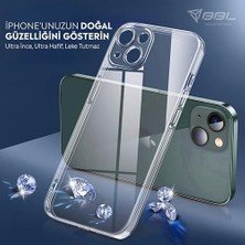 Apple iPhone 14 Kamera Korumalı Şeffaf Silikon Kılıf