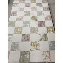 Tuna Halı Saray Defne Halı 12798 Beyaz 150 x 230 Ölçülerinde 3,5 M2 Salon Halısı
