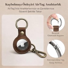 Apple Airtag Deri Anahtarlık, Haiki Gerçek Deri, Airtag Anahtarlık Deri