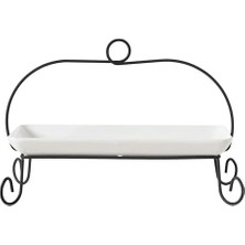 Gurme Standlı Dikdörtgen Sunum