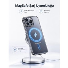 iPhone 16 Pro ile Uyumlu Magsafe Manyetikli Şarj Kılıfı, Kauçuk, Çizilmeye Dayanıklı, Modern Tasarım
