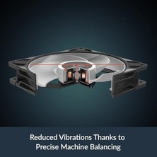 Arctıc P14 Pro Reverse A-Rgb - 140 mm Premium Ters Hava Akımlı Vantilatör, Y Kablo Ayırıcılı Pwm Vantilatör, 400-2650 Rpm, 0 Devir