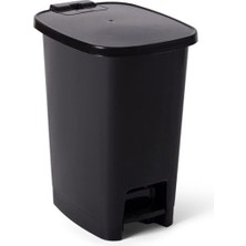 Miss Collection Lüx Serisi Pedallı 10 Litre Çöp Kovası Siyah
