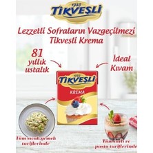 Tikveşli%18 Yağlı Krema 200 ml