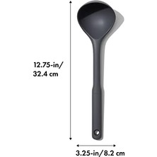 Silikon Kepçe, Biber Mısır, Büyük - Isıya Dayanıklı