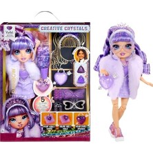 , Rainbow High Violet - Kristal Serisi Bebeği, Rainbow High