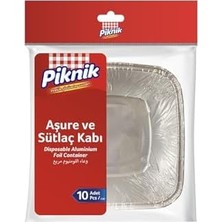 Piknik Aşure Sütlaç Kabı 10'lu