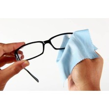 Yüksek Kaliteli Kaşmir Ipliğinden Üretilmiş Temizleme Bezi Gözlük Temizleme Bezi Ekranlar, Tabletler Için, 4 Adet, (15 x 18 Cm) Turkuaz