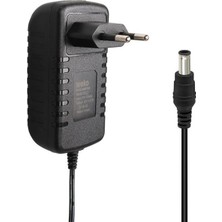 Weko WK-24327 12 Volt - 2.5 Amper 5.5*2.5 Uçlu Yerli Üretim Plastik Kasa Priz Tipi Adaptör