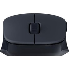 Xiaomi Çift Modlu Kablosuz Fare 2 Siyah 2.4ghz ve Bluetooth Çift Modlu Bağlantı Sessiz 1200 Dpı Hassas Sensör Simetrik Hafif 62G Iki Cihaz Arasında Dikişsiz Anahtarlama LED Göstergesi Büyük