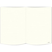 Mermer Defter Çizgili Siyah 17X24CM
