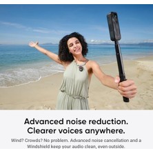 INSTA360 Mic Air Verici, 7.9g Ultra Hafif, Kablosuz Mikrofon X5/x4/x4 Air/ace Pro 2/go Ultra, Gürültü Engelleme, Vlog, Akış