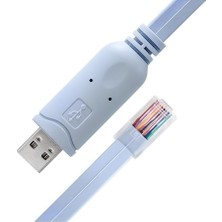 A-5238A USB Cisco Konsol Consol RJ45 CH340 Kablosu - 1.8 M