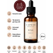 Capeso Ritus ( İSTANBUL KOKUSU ) Esansiyel Yağı 20 ml - Buhurdanlık ve Difüzör Kokusu