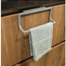 Towel Hanger Dolap Kapağına Asılabilen Havluluk, Havlu Askısı Grı