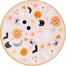 - Groovy Halloween Icon Dinner Plates - Cadılar Bayramı Karakterli Tabaklar (L) (8'li)
