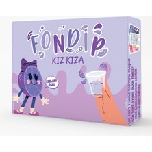Fondip Kız Kıza Içki Oyunu, 150 Kartlı, Kızlara Özel, 18+ Parti Kart Oyunu