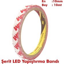 Empressco LED Şerit Yapıştırma Bandı Markalı EN:10MM BOY:10MT