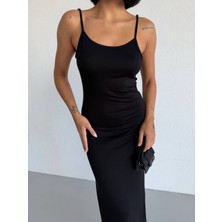 Nevir Butik Ayarlanabilir Askılı Elbise Kadın Elbise