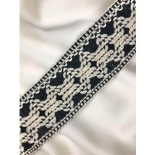 Ezel-In Tekstil Aksesuarları, Dekoratif Dantel Şerit, 25 Metre, KOD-P112