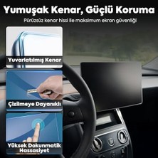 Tesla Model 3 / Model Y Araçlar ile Tam Uyumlu Kolay Kurulum Mat Ekran Koruyucu