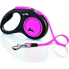 MarkEntegra 5 Metre Uzunlu Pembe Şerit Tasma, Xs Beden Konfor