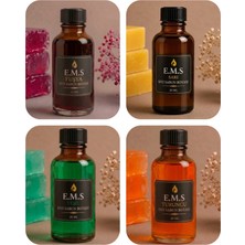 E.M.S Fuşya - Sarı - Yeşil - Turuncu Sıvı Sabun Boyası 4 x 20 Ml.