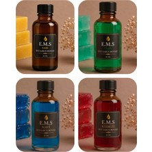 E.M.S Sarı - Mavi - Yeşil - Kırmızı  Sıvı Sabun Boyası 4 x 20 Ml.