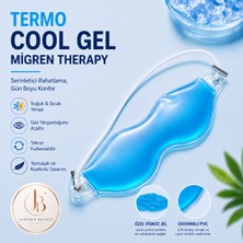 Jel Buz Göz Maskesi Göz Altı Torbası Şişlik Giderici Uyku Bandı Soğuk Kompres Maske