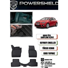 POWERSHIELD  Seat Ibiza 2017 ve Sonrası Uyumlu Araca Özel Premium 5D Havuzlu Oto Paspas Takımı